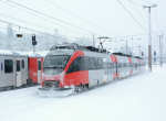 Lokomotiva: 4024.110-1 | Vlak: R 25713 ( Bad Reichenhall - Saalfelden ) | Místo a datum: Schwarzach-St.Veit 26.01.2019