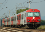 Lokomotiva: 80-73 108-7 | Vlak: R 2060 ( St.Pölten Hbf. - Amstetten ) | Místo a datum: Markersdorf a.d.Pielach 08.08.2007