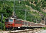 Lokomotiva: 43.543-8 | Vlak: PV 20204 ( Mezdra - Sofia ) | Místo a datum: Elisejna 24.06.2008