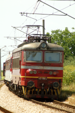 Lokomotiva: 43.556-0 | Vlak: PV 20165 ( Šumen - Varna ) | Místo a datum: Carevci 27.06.2008