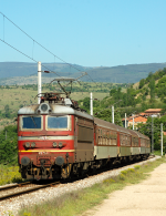 Lokomotiva: 45.164-1 | Vlak: BV 5621 ( Sofia - Kulata ) | Místo a datum: Belo pole 11.05.2007