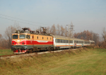 Lokomotiva: 461-043 | Vlak: IC 431 Tara ( Beograd - Bar ) | Místo a datum: Vreoci 20.11.2015