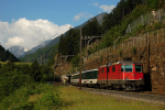 Lokomotiva: Re 4/4 11159 | Vlak: IR 2272 ( Locarno - Zrich HB ) | Msto a datum: Intschi 03.06.2009