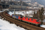Lokomotiva: Re 4/4 11279 + Re 620.033-1 | Msto a datum: Wassen 16.03.2006