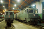 Lokomotiva: Re 4/4 11301, Re 4/4 11300 | Msto a datum: Erstfeld 09.09.1994