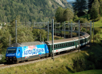 Lokomotiva: Re 460.007-8 | Vlak: Sdz 33584 ( Bellinzona - Arth-Goldau ) | Místo a datum: Ambri-Piota 09.09.2007