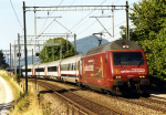 Lokomotiva: Re 460.037-5 | Vlak: EC 91 Vauban ( Bruxelles-Midi - Milano Centrale ) | Msto a datum: Kumm 18.09.2003