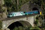 Lokomotiva: Re 460.075-5 | Vlak: IR 2286 ( Locarno - Zrich HB ) | Msto a datum: Wassen 07.09.2007