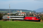 Lokomotiva: Re 460.109-2 | Vlak: IR 1973 ( Basel SBB - Zürich HB ) | Místo a datum: Frick 28.09.2009