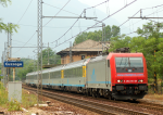 Lokomotiva: Re 484.016 | Vlak: EC 121 ( Geneve Aeroport - Milano Centrale ) | Místo a datum: Cuzzago (IT) 22.06.2006