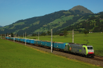 Lokomotiva: 486.506 | Vlak: TEC 41799 ( Menznau - Kitzbühel ) | Místo a datum: Kirchberg in Tirol (A) 15.08.2009