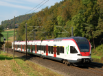 Lokomotiva: 522.004-1 | Vlak: R 17350 ( Olten - Porrentruy ) | Místo a datum: Tecknau 28.09.2009