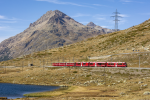 Lokomotiva: ABe 8/12 3511 | Vlak: R 4637 ( St.Moritz - Tirano ) | Místo a datum: Ospizio Bernina 25.09.2021