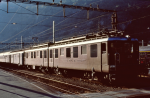 Lokomotiva: Ae 8/8 272 | Vlak: R 4939 ( Brig - Domodossola ) | Místo a datum: Brig 23.09.1995
