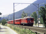 Lokomotiva: Ge 4/4 606 | Vlak: R 754 ( Disentis/Mustér - Chur ) | Místo a datum: Reichenau-Tamins 04.07.1994