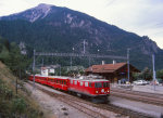 Lokomotiva: Ge 4/4 607 | Vlak: R 170 ( Filisur - Davos-Platz ) | Místo a datum: Filisur 07.08.1994