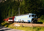 Lokomotiva: Ge 4/4 651 | Vlak: D 561 ( Chur - St.Moritz ) | Místo a datum: Preda 19.07.2003