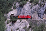 Lokomotiva: Ge 6/6 703 | Vlak: G 4537 ( Chur - Samedan ) | Místo a datum: Muot 05.08.1994