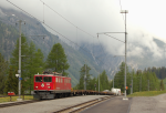 Lokomotiva: Ge 6/6 703 | Vlak: G 5113 ( Landquart - Pontresina ) | Místo a datum: Preda 04.06.2009
