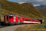 Lokomotiva: Deh 4/4 23 | Vlak: R 361 ( Disentis/Muster - Andermatt ) | Msto a datum: Oberalppass 08.09.2007