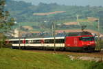 Lokomotiva: Re 460.009-4 | Vlak: IR 2066 ( Zrich Flughafen - Basel SBB ) | Msto a datum: Frick 28.09.2009