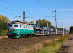 Lokomotiva: 122.025-0 | Vlak: Pn 61600 | Místo a datum: Záboří nad Labem   15.10.2011