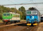 Lokomotiva: 162.115-0 CZ-RJ + 363.012-6 CZ-CDC | Vlak: Lv 77200 ( Přerov - Nymburk ) | Místo a datum: Kolín 23.05.2011