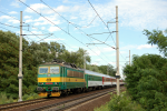 Lokomotiva: 163.252-0 | Vlak: EC 120 Koian ( Koice - Praha hl.n. ) | Msto a datum: Star Koln 24.07.2009