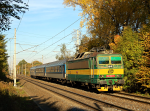 Lokomotiva: 163.258-1 | Vlak: Os 3314 ( Bohumín - Přerov ) | Místo a datum: Jeseník nad Odrou 20.10.2012