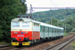 Lokomotiva: 242.234-3 | Vlak: Os 4609 ( Žďár nad Sázavou - Břeclav ) | Místo a datum: Česká 01.08.2008