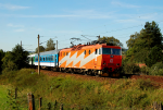Lokomotiva: 362.021-8 | Vlak: R 674 ( Brno hl.n. - Praha hl.n. ) | Místo a datum: Leština u Světlé  10.09.2012