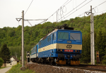 Lokomotiva: 362.118-2 | Vlak: R 867 Špilberk ( Praha hl.n. - Brno hl.n. ) | Místo a datum: Brandýs nad Orlicí 06.05.2014