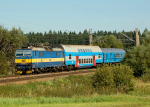 Lokomotiva: 363.017-5 | Vlak: Os 5905 ( Kolín - Havlíčkův Brod ) | Místo a datum: Leština u Světlé  10.09.2012