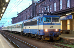 Lokomotiva: 363.023-3 | Vlak: R 939 ( Brno hl.n. - Šumperk ) | Místo a datum: Olomouc hl.n. 05.07.2010