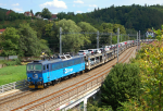 Lokomotiva: 363.041-5 | Vlak: Nex 145314 | Místo a datum: Bílovice nad Svitavou 16.07.2015