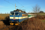 Lokomotiva: 363.062-1 | Vlak: Os 8258 ( Tbor - Beneov u Prahy ) | Msto a datum: Stezim 30.12.2008