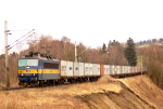 Lokomotiva: 363.063-9 | Vlak: Nex 41501 ( Praha-Uhnves - Salzburg Hbf. ) | Msto a datum: Hemaniky 29.12.2009