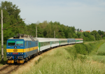 Lokomotiva: 363.076-1 | Vlak: Os 8271 ( Praha hl.n. - Tábor ) | Místo a datum: Heřmaničky 11.06.2010