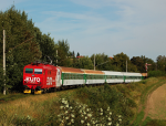 Lokomotiva: 363.086-0 | Vlak: Os 8259 ( Praha hl.n. - Tábor ) | Místo a datum: Heřmaničky 07.09.2009