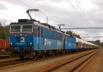 Lokomotiva: 363.506-7 + 363.502-6 | Vlak: Pn 48500 ( Lenzing - Rakovník ) | Místo a datum: Horní Dvořiště 15.09.2012