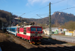 Lokomotiva: 371.003-5 | Vlak: EC 171 Hungaria ( Berlin Hbf. - Budapest Kel.pu. ) | Místo a datum: Königstein (D) 20.03.2014
