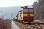 Lokomotiva: 372.004-2 | Místo a datum: Kurort Rathen (D) 10.04.1996