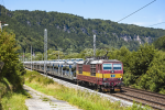 Lokomotiva: 372.008-3 | Vlak: Pn 48361 | Místo a datum: Dolní Žleb zastávka 04.07.2014