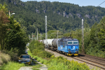 Lokomotiva: 372.008-3 | Vlak: Pn 44381 ( Hamburg - Blažovice ) | Místo a datum: Dolní Žleb zastávka 23.08.2019