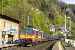 Lokomotiva: 372.013-3 | Vlak: Nex 48999 ( Dn st.hr. - Trnava ) | Msto a datum: Doln leb 11.04.2014