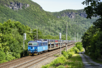 Lokomotiva: 372.014-1 | Vlak: Nex 48358 ( Žilina-Teplička nad Váhom - Cuxhaven ) | Místo a datum: Dolní Žleb zastávka 12.06.2019