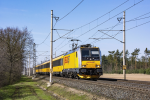 Lokomotiva: 386.204-2 | Vlak: RJ 1005 ( Praha hl.n. - Havířov ) | Místo a datum: Starý Kolín   15.03.2020