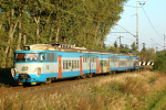 Lokomotiva: 451.001-2 | Vlak: Os 9449 ( Praha Masarykovo n. - Poděbrady ) | Místo a datum: Poděbrady 14.09.2006