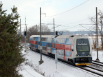 Lokomotiva: 471.022-4 | Vlak: Os 2114 ( Pardubice hl.n. - Praha Masarykovo n. ) | Místo a datum: Kolín 17.02.2009