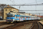 Lokomotiva: 560.021-8 | Vlak: Os 4717 ( Březová nad Svitavou - Křenovice horní nádraží ) | Místo a datum: Brno hl.n. 27.04.2013